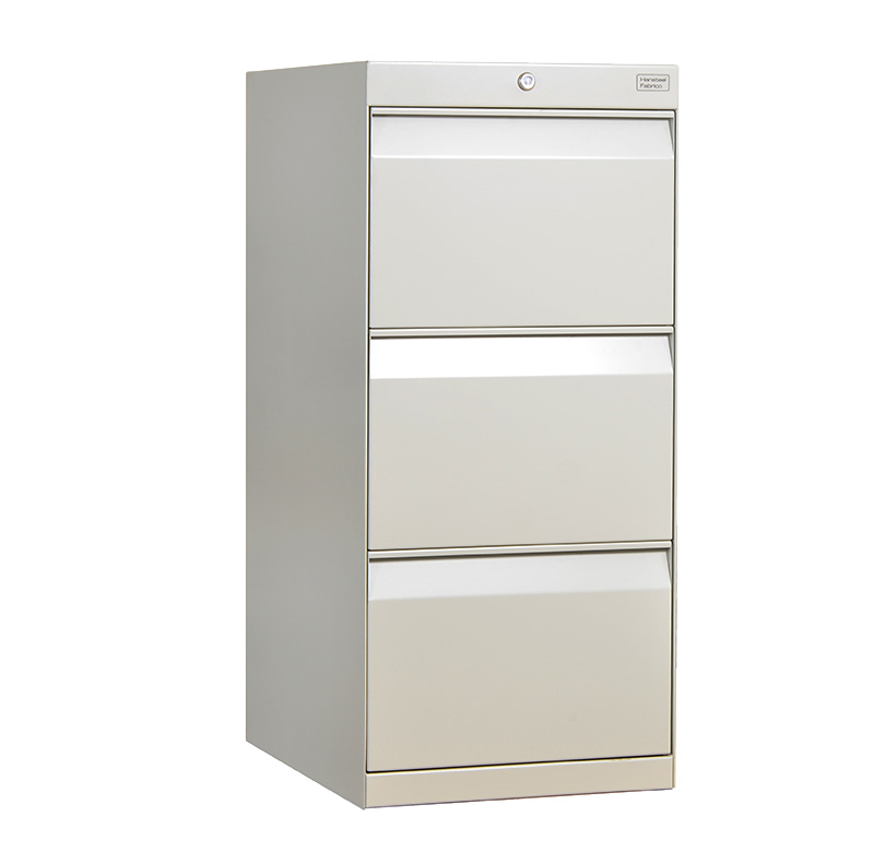 03 Drawers Filing Cabinet Hansteel, White Desk With File Cabinet Drawers In Sri Lanka